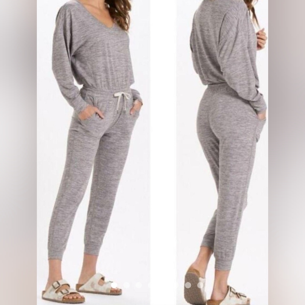 Vuori Women's Grey Jumpsuit Size Large
